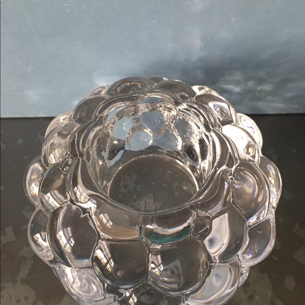 Orrefors Crystal votive holder-NIB